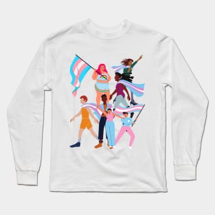 Trans pride Long Sleeve T-Shirt